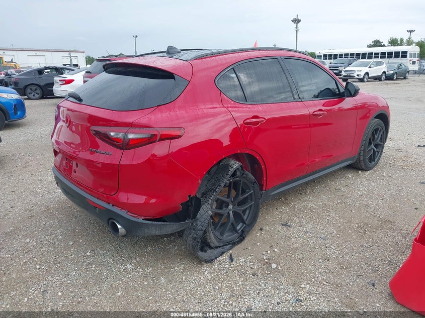 Vin: zaspajan5m7d16915, lot: 46654754, alfa romeo stelvio 20214