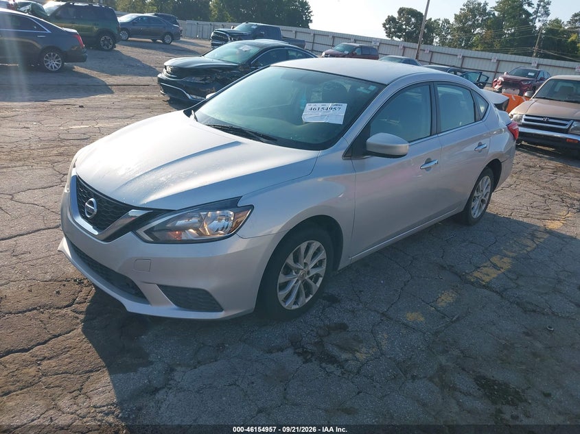 Vin: 3n1ab7ap9ky426882, lot: 46654756, nissan sentra sv 20192
