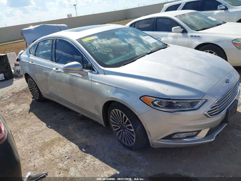2017 Ford Fusion Se, Удар сзади, IAAI, VIN 3FA6P0HD3HR241601