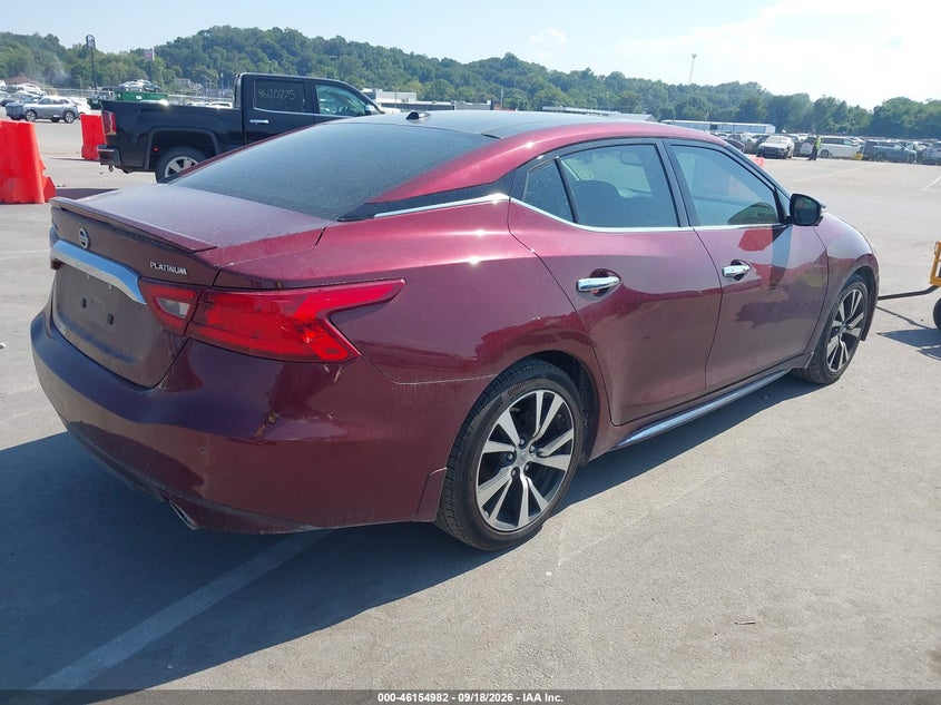 Vin: 1n4aa6ap9hc362148, lot: 46654781, nissan maxima 3.5 platinum 20174
