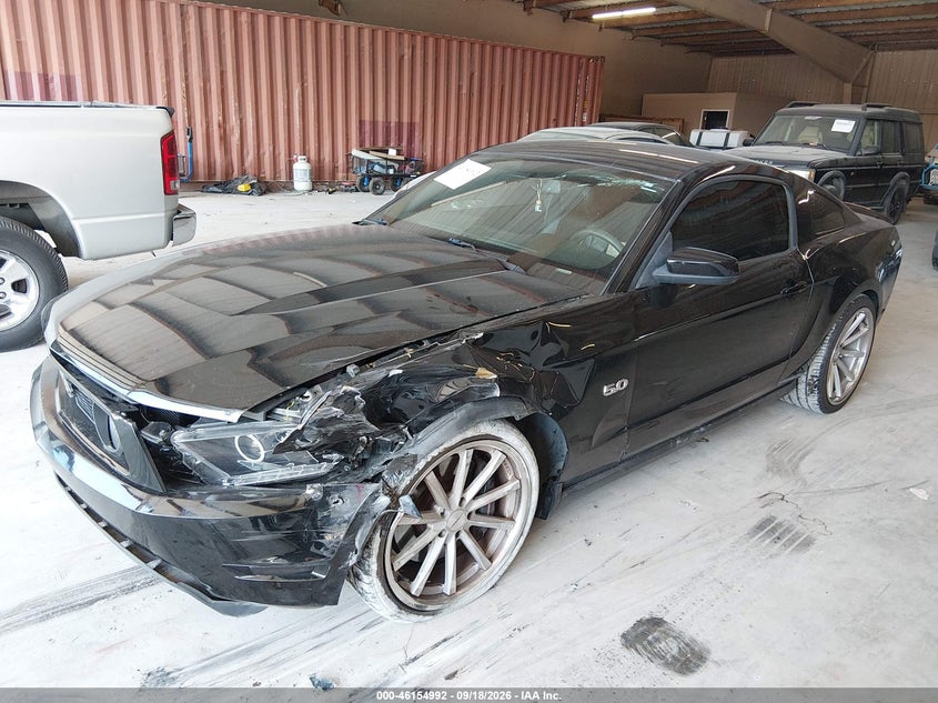 Vin: 1zvbp8cf4c5274440, lot: 46654791, ford mustang gt premium 20122