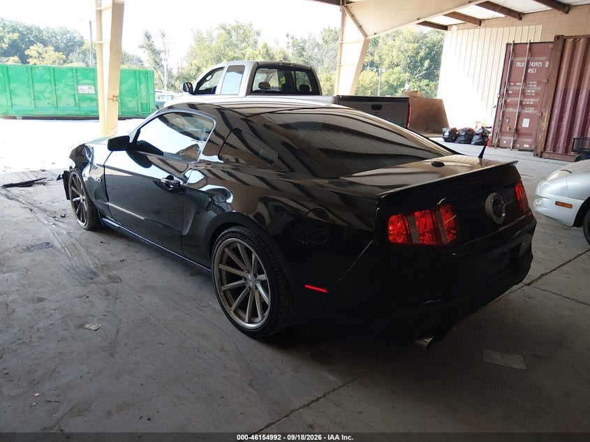 Vin: 1zvbp8cf4c5274440, lot: 46654791, ford mustang gt premium 20123