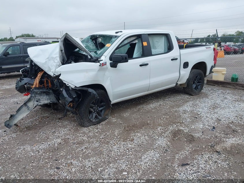 Vin: 1gcpyfed8mz405174, lot: 46654798, chevrolet silverado 1500 lt trail boss 20212