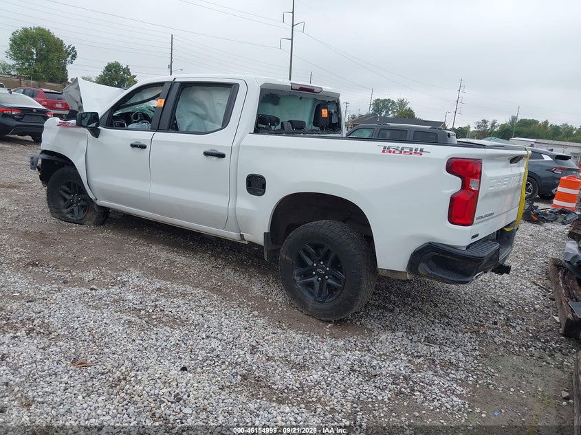 Vin: 1gcpyfed8mz405174, lot: 46654798, chevrolet silverado 1500 lt trail boss 20213