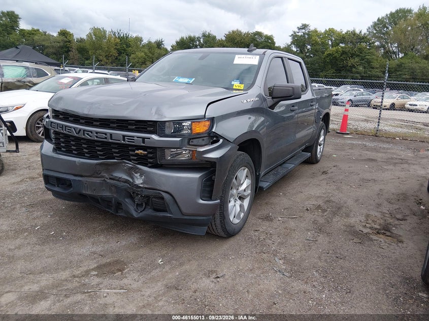 Vin: 3gcpwbek1mg314700, lot: 46654812, chevrolet silverado c1500 custom 20212