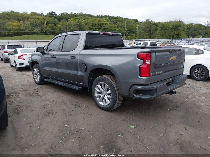 Vin: 3gcpwbek1mg314700, lot: 46654812, chevrolet silverado c1500 custom 20213