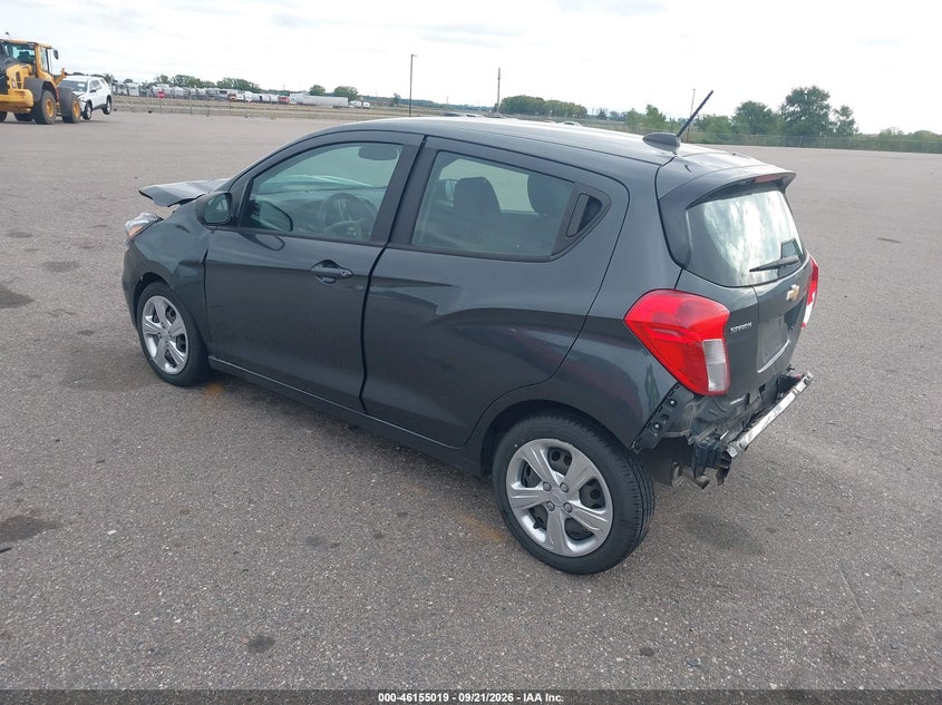 Vin: kl8cb6sa1lc425268, lot: 46654818, chevrolet spark fwd ls automatic 20203
