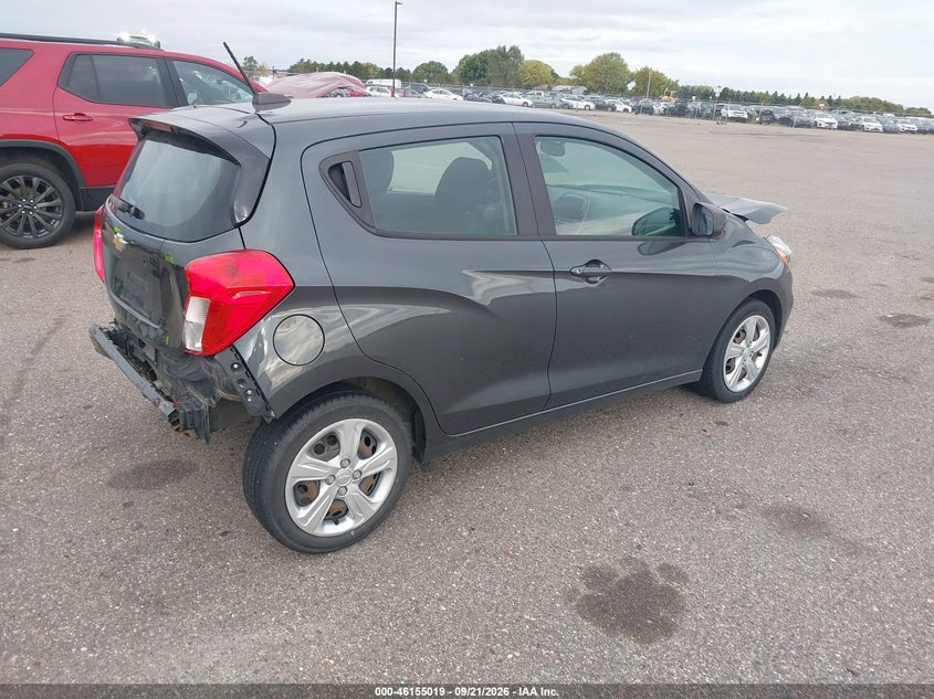 Vin: kl8cb6sa1lc425268, lot: 46654818, chevrolet spark fwd ls automatic 20204
