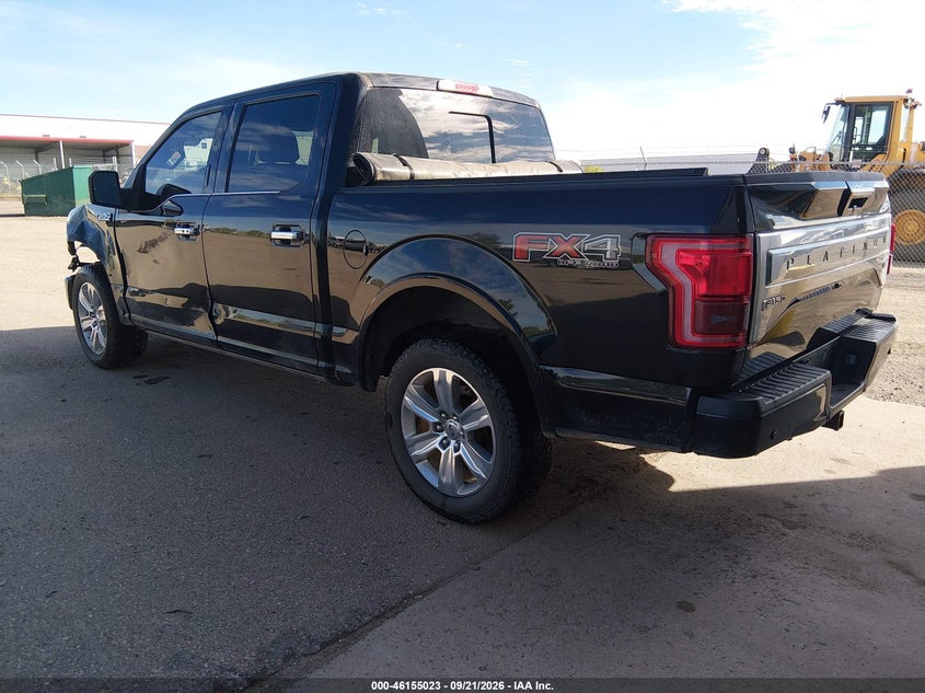 Vin: 1ftew1eg8hfa00028, lot: 46654822, ford f-150 platinum 20172
