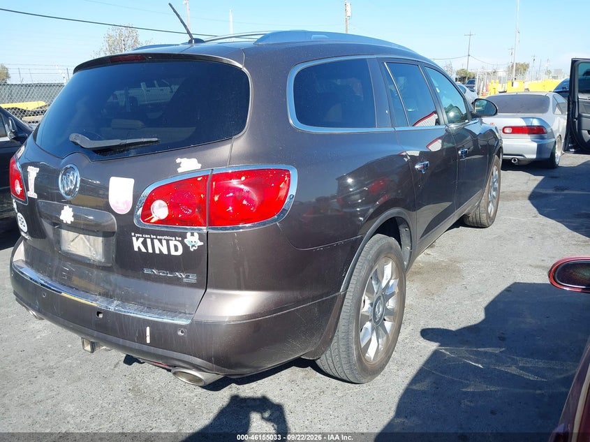 Vin: 5gakvded9cj238118, lot: 46654832, buick enclave premium 20124