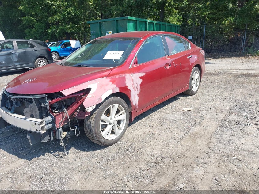 Vin: 1n4al3ap9en229334, lot: 46654842, nissan altima 2.5 sv 20142