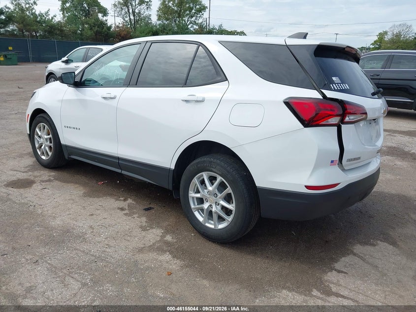 Vin: 3gnaxheg9rl177089, lot: 46654843, chevrolet equinox fwd ls 20243