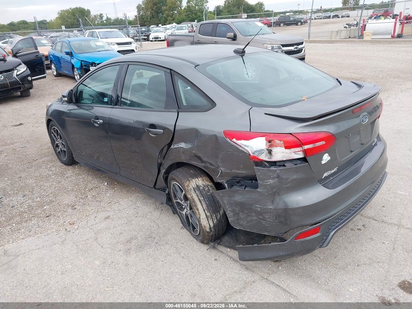 Vin: 1fadp3f26fl373161, lot: 46654848, ford focus se 20153
