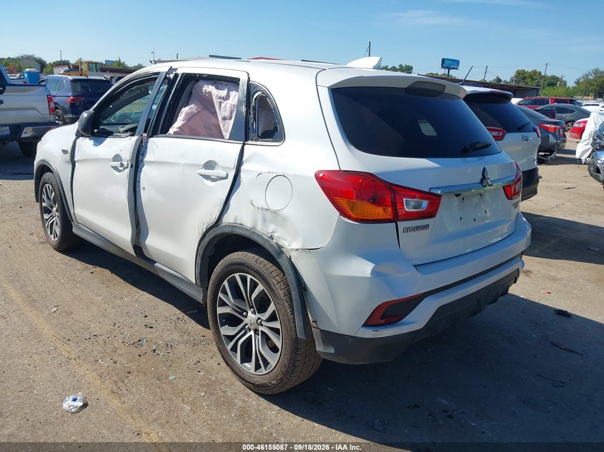 Vin: ja4ap3au1jz017786, lot: 46654886, mitsubishi outlander sport 2.0 es 20183