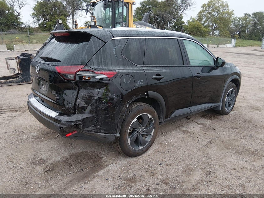 Vin: 5n1bt3bb8sc842663, lot: 46654888, nissan rogue sv intelligent awd 20254