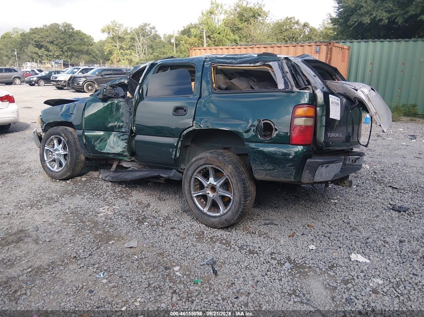 GMC YUKON 2001 VIN 1GKEC13T11R208320