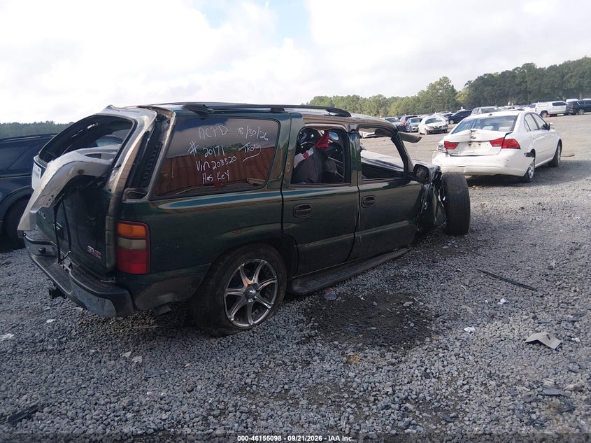 GMC YUKON 2001 VIN 1GKEC13T11R208320