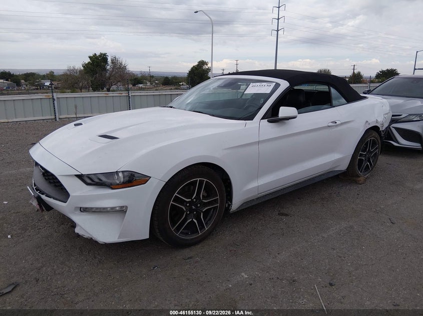 Vin: 1fatp8uh1p5110176, lot: 46654929, ford mustang ecoboost premium 20232