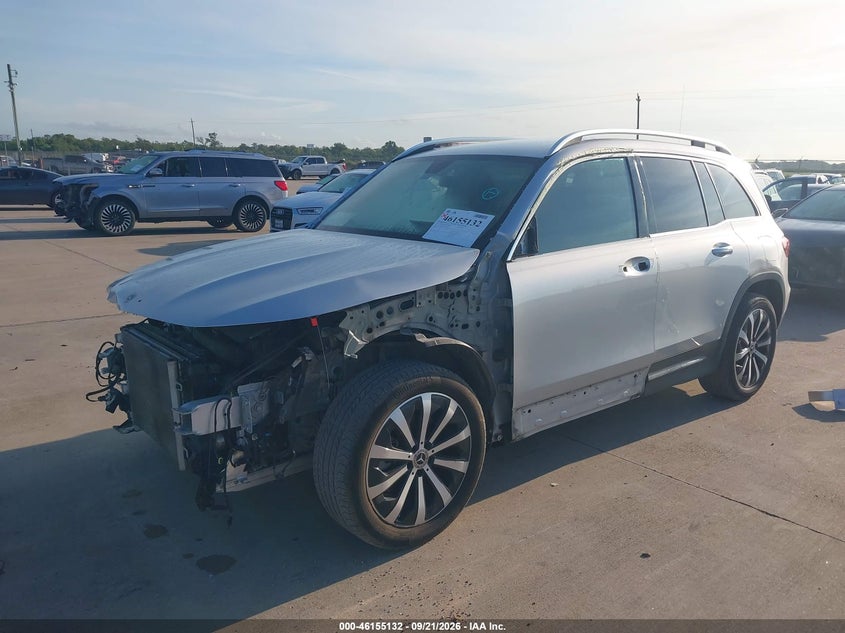 Vin: w1n4m4gb3pw277438, lot: 46654931, mercedes-benz glb 250 20232