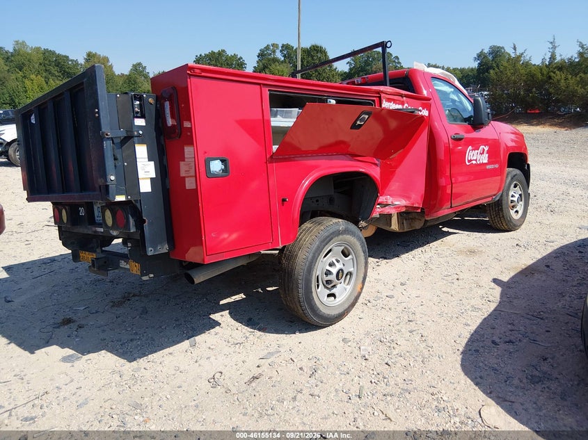 Vin: 1gb0cueg1jz326606, lot: 46654933, chevrolet silverado 2500hd wt 20184