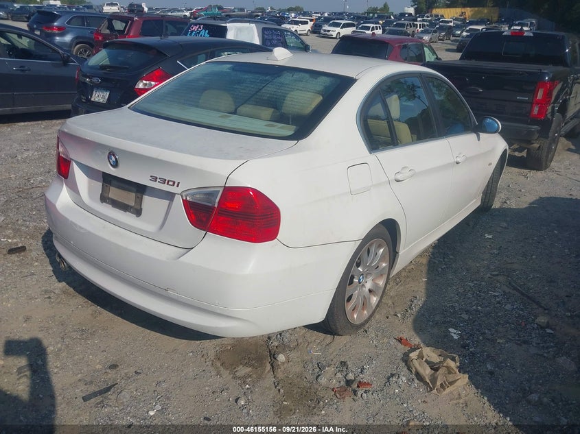 BMW 330I 2006 VIN WBAVB33506KS32729