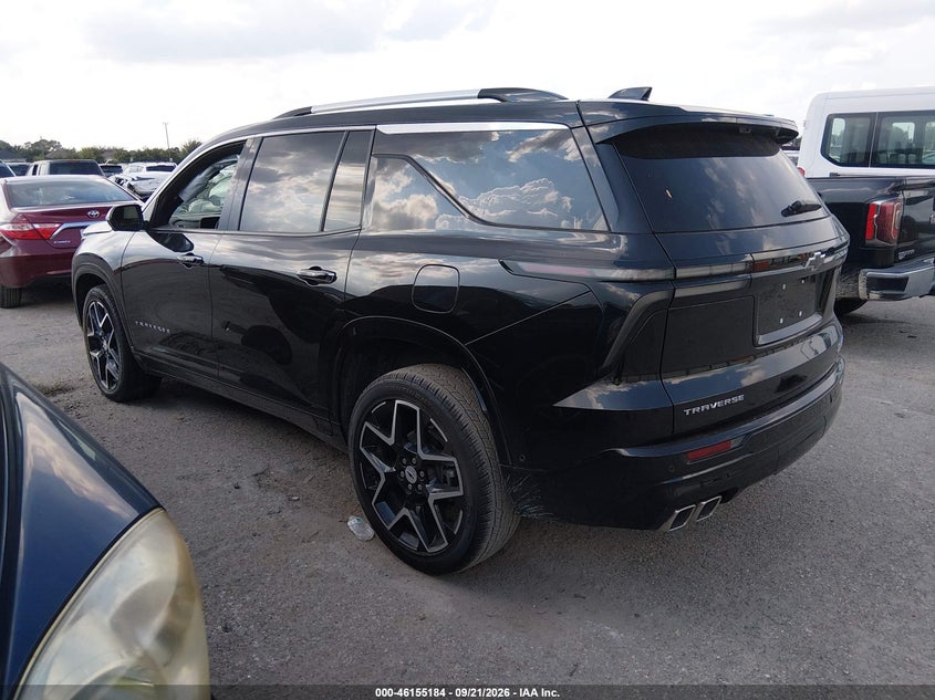 Vin: 1gnerkrs1sj126741, lot: 46654983, chevrolet traverse fwd high country 20253