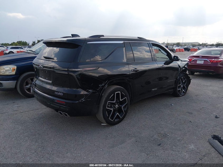 Vin: 1gnerkrs1sj126741, lot: 46654983, chevrolet traverse fwd high country 20254