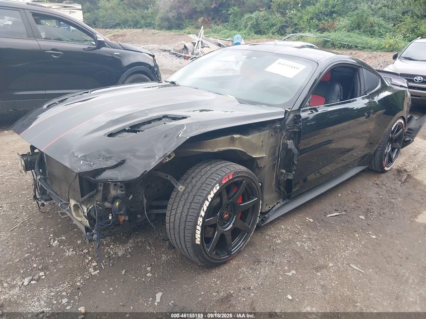 Vin: 1fa6p8cf6f5425146, lot: 46654988, ford mustang gt 20152