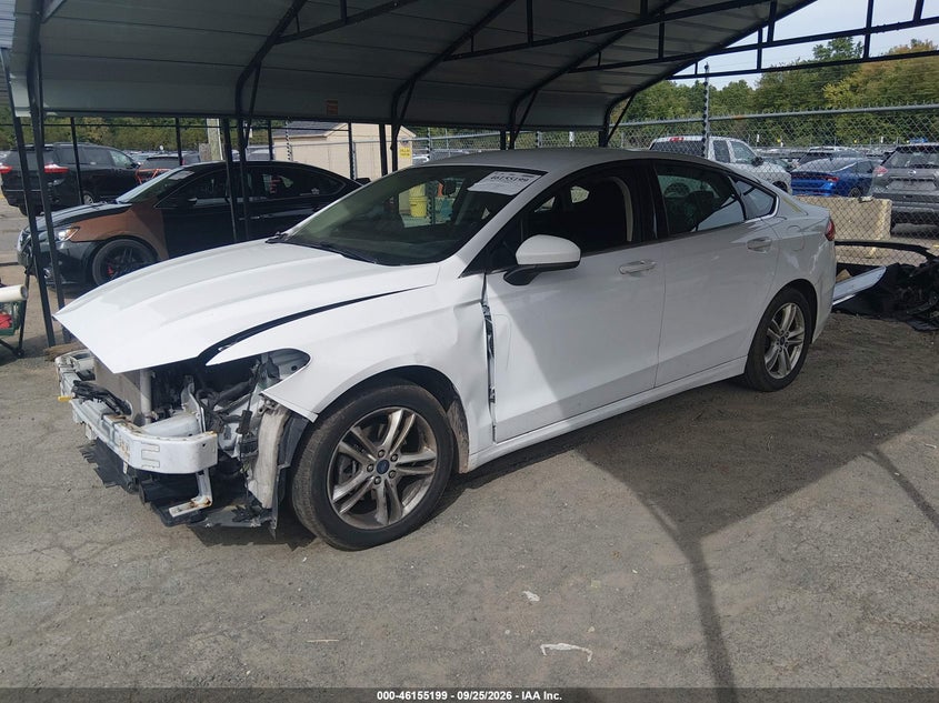 Vin: 3fa6p0hd9jr281672, lot: 46654998, ford fusion se 20182