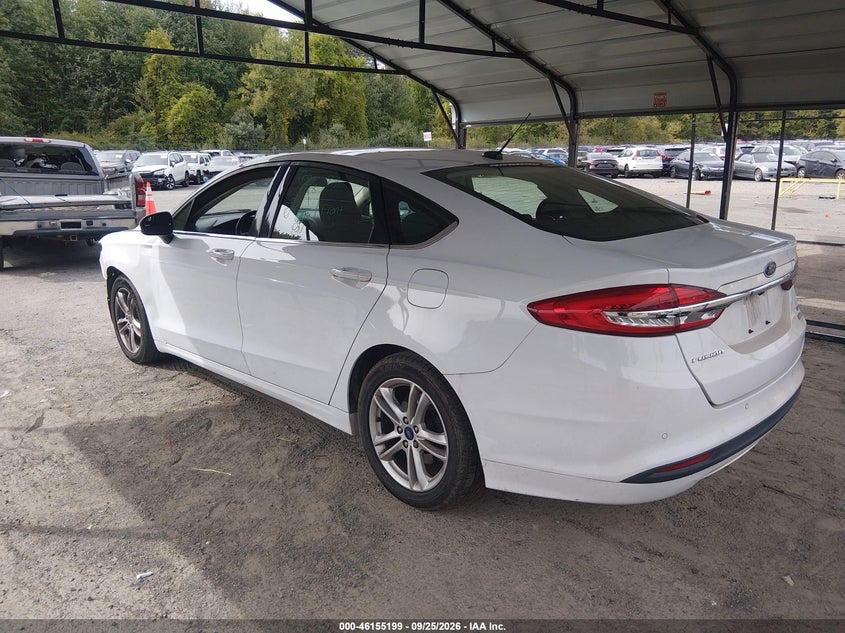 Vin: 3fa6p0hd9jr281672, lot: 46654998, ford fusion se 20183