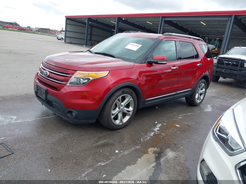 Vin: 1fm5k8f82ega89530, lot: 46654999, ford explorer limited 20142