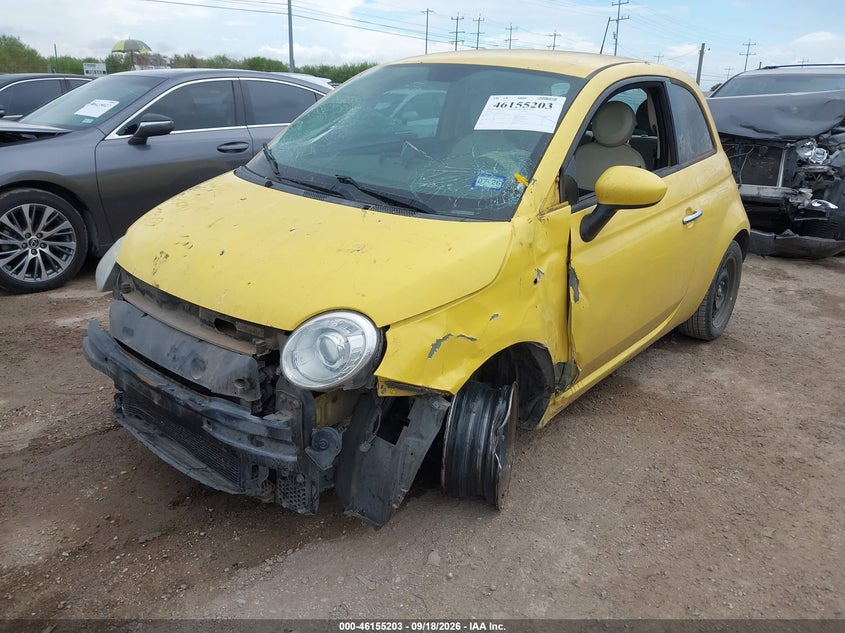 Vin: 3c3cffar2et283091, lot: 46655002, fiat 500 pop 20142