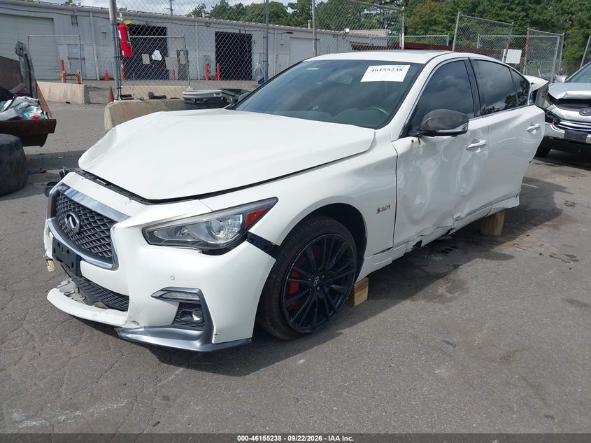Vin: jn1fv7ar5km830456, lot: 46655037, infiniti q50 3.0t red sport 400 20192