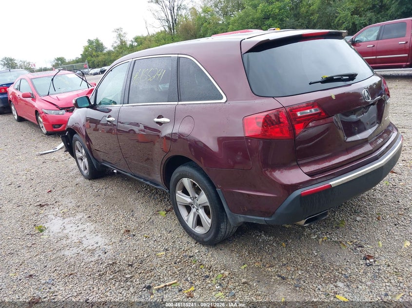 Vin: 2hnyd2h32dh513358, lot: 46655040, acura mdx technology package 20133