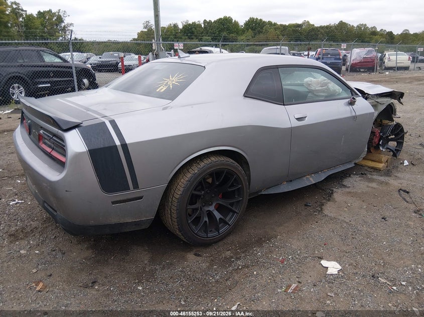 Vin: 2c3cdzfj7fh500462, lot: 46655052, dodge challenger r/t scat pack 20154