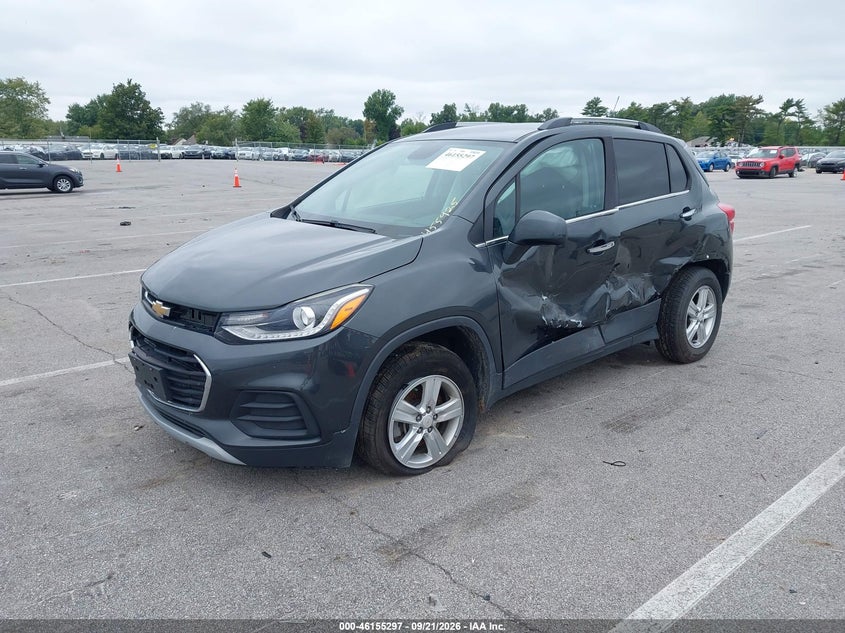 Vin: 3gncjpsbxll211092, lot: 46655096, chevrolet trax awd lt 20202