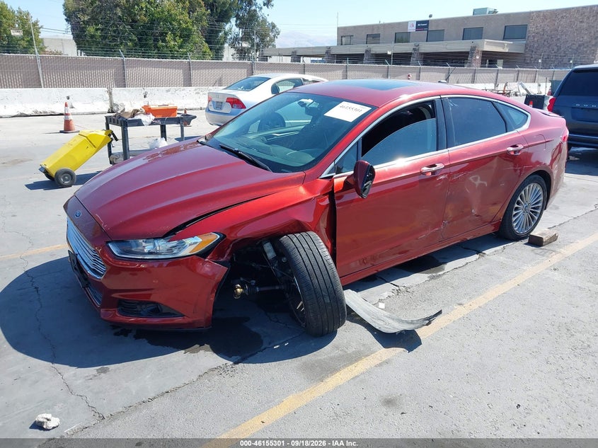Vin: 3fa6p0k99er358499, lot: 46655100, ford fusion titanium 20142