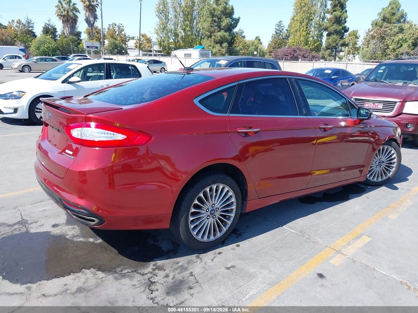 Vin: 3fa6p0k99er358499, lot: 46655100, ford fusion titanium 20144