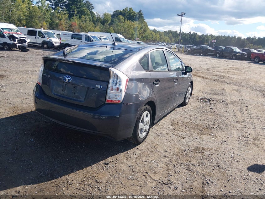 Vin: jtdkn3du2b5365052, lot: 46655138, toyota prius two 20114