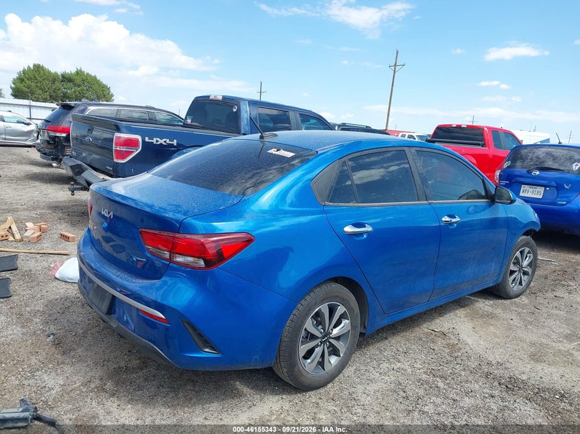 Vin: 3kpa24ad1ne438354, lot: 46655142, kia rio s 20224