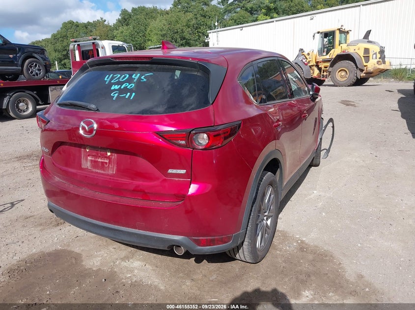 Vin: jm3kfadm6k1570454, lot: 46655151, mazda cx-5 grand touring 20194
