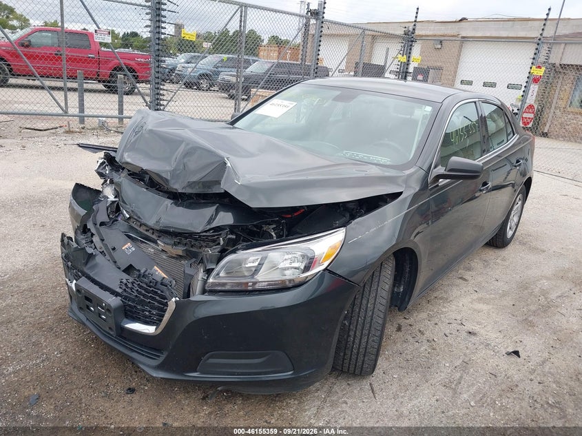 Vin: 1g11b5sl2ff188649, lot: 46655158, chevrolet malibu ls 20152