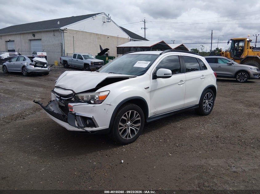 2018 Mitsubishi Outlander, Удар спереду, IAAI, VIN JA4AR4AW9JU017159 — фото 2