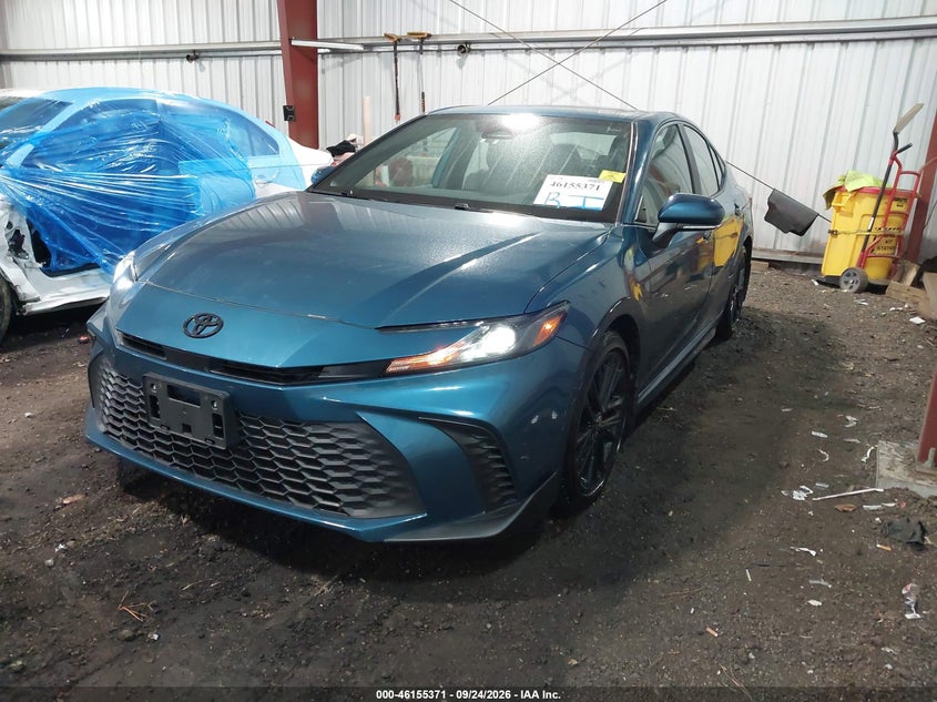 Vin: 4t1daackxsu632027, lot: 46655170, toyota camry se 20252