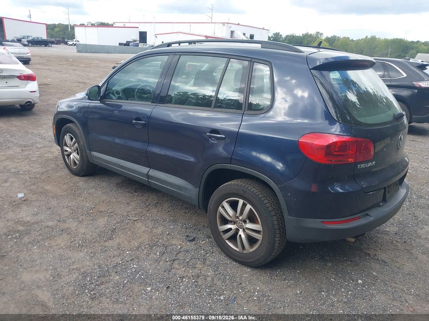 2016 VOLKSWAGEN TIGUAN auction photo 3