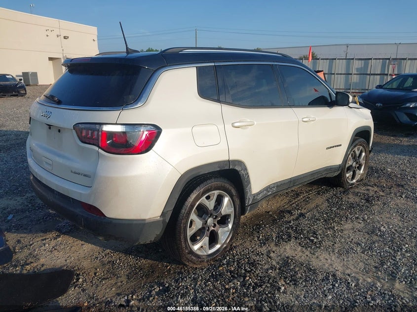 Vin: 3c4njdcb1lt132621, lot: 46655185, jeep compass limited 4x4 20204