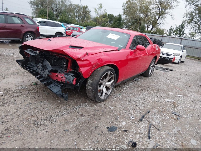 Vin: 2c3cdzag9gh312233, lot: 46655212, dodge challenger sxt plus 20162