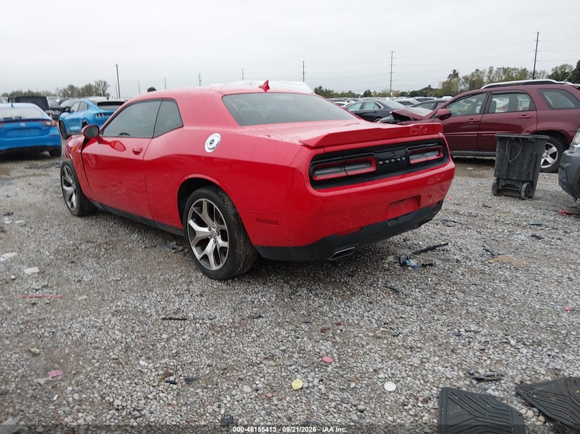 Vin: 2c3cdzag9gh312233, lot: 46655212, dodge challenger sxt plus 20163