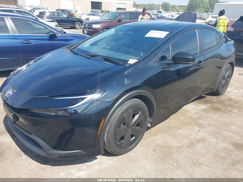 Vin: jtdacaau8s3052593, lot: 46655227, toyota prius le 20252