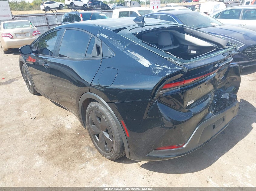Vin: jtdacaau8s3052593, lot: 46655227, toyota prius le 20253